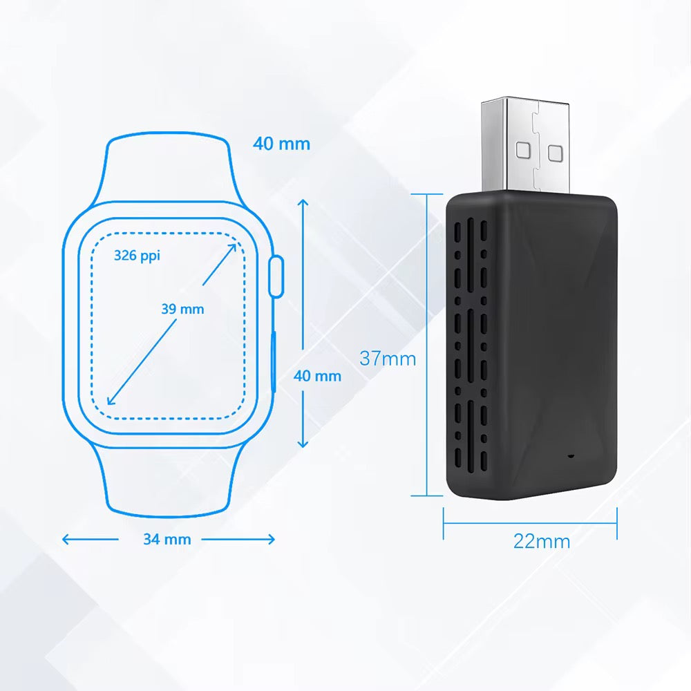 WIRELESS APPLE CARPLAY ANDROID AUTO USB ADAPTER