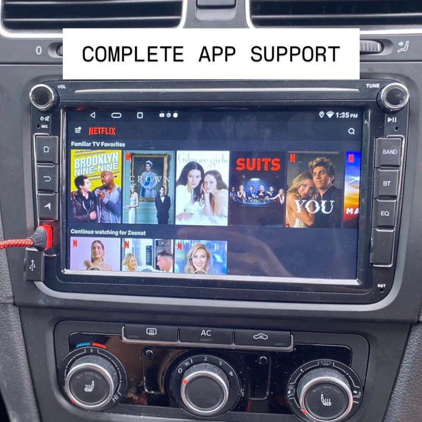 APPLE CARPLAY ANDROID HEADUNIT SCREEN FOR VW VOLKSWAGEN SKODA SEAT