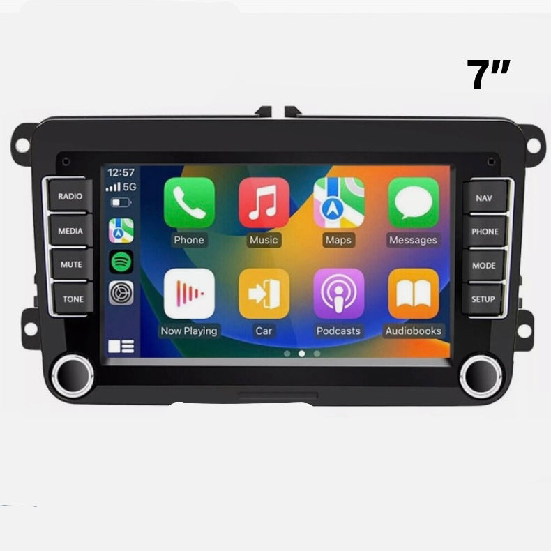 APPLE CARPLAY ANDROID HEADUNIT SCREEN FOR VW VOLKSWAGEN SKODA SEAT