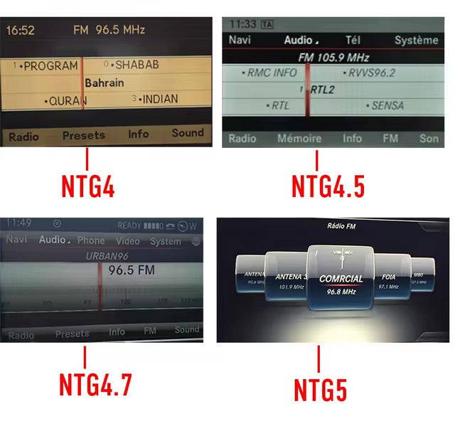 MERCEDES BENZ APPLE CARPLAY MMI MODULE