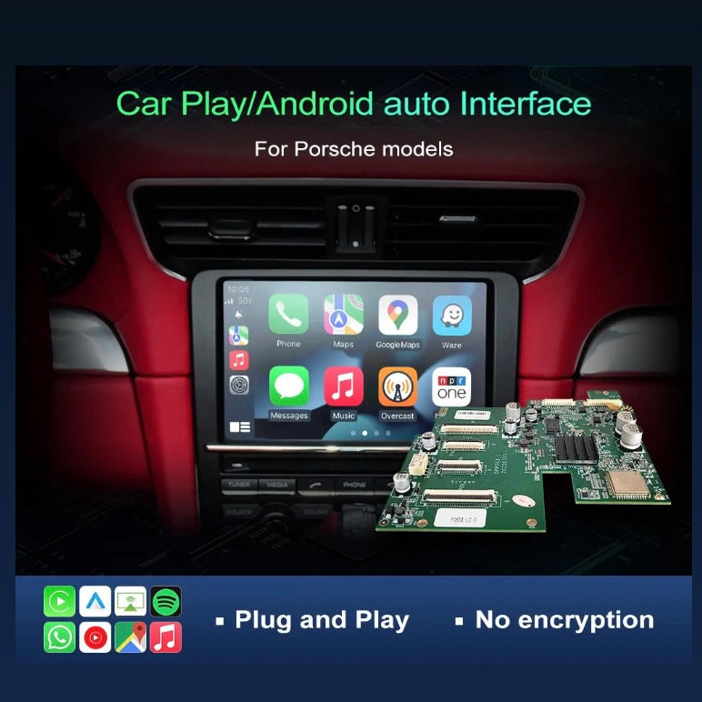 PORSCHE APPLE CARPLAY MMI MODULE