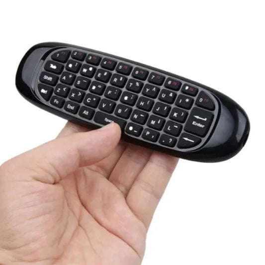 WIRELESS AIR MOUSE REMOTE WITH KEYBOARD FOR MMB PC