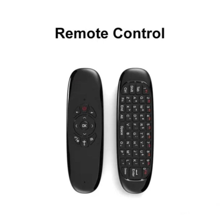 WIRELESS AIR MOUSE REMOTE WITH KEYBOARD FOR MMB PC