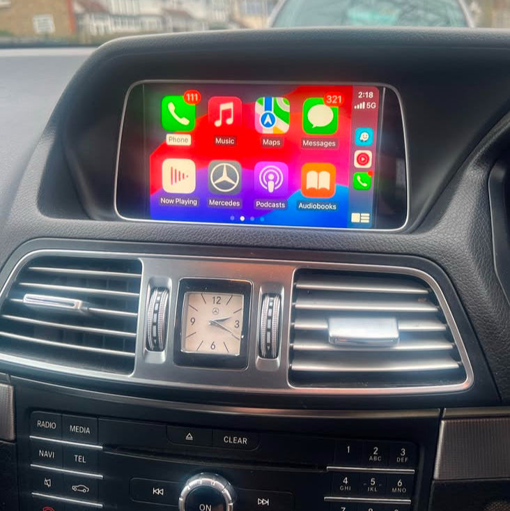 MERCEDES BENZ APPLE CARPLAY & ANDROID AUTO ACTIVATION