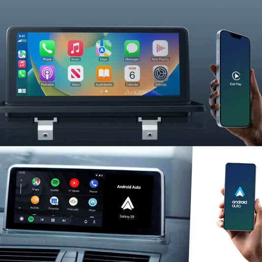 CARPLAY ANDROID SNAPDRAGON TOUCH SCREEN FOR BMW 1 SERIES 2005-2014 CIC CCC E81 E82 E87 E88