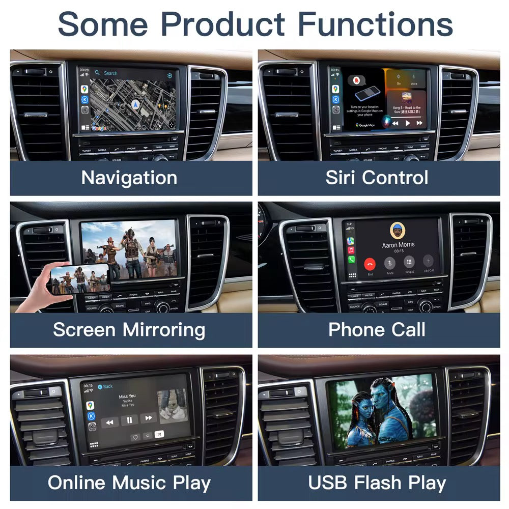 PORSCHE APPLE CARPLAY MMI MODULE