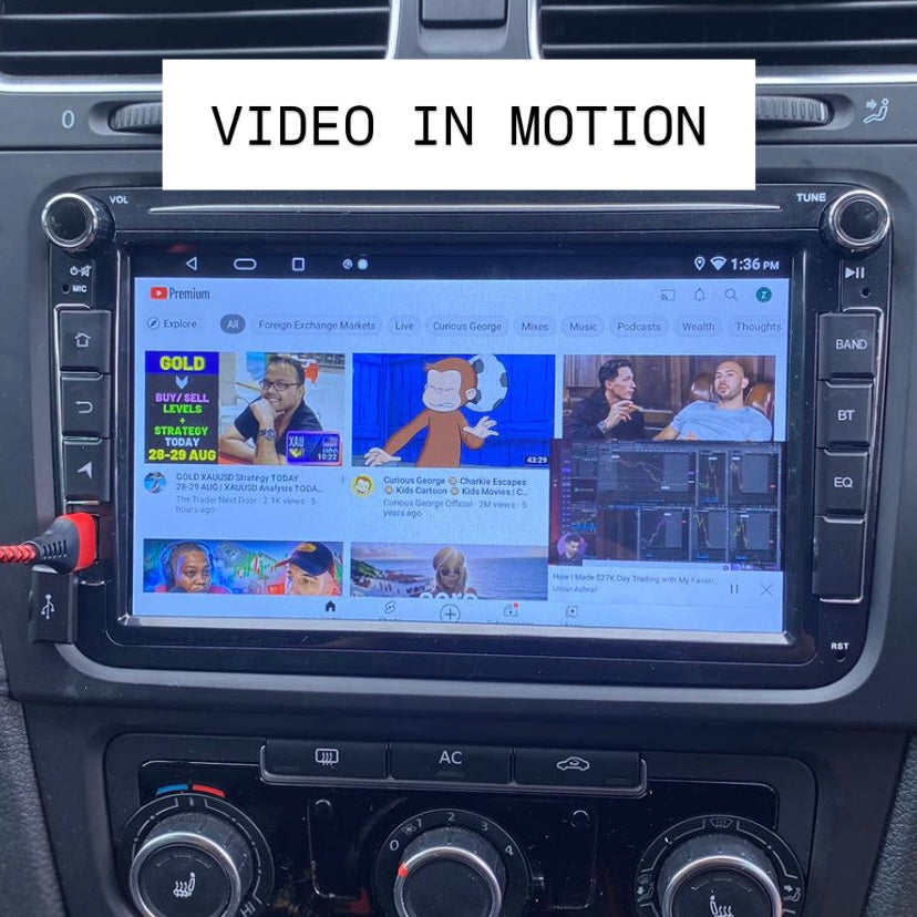 APPLE CARPLAY ANDROID HEADUNIT SCREEN FOR VW VOLKSWAGEN SKODA SEAT