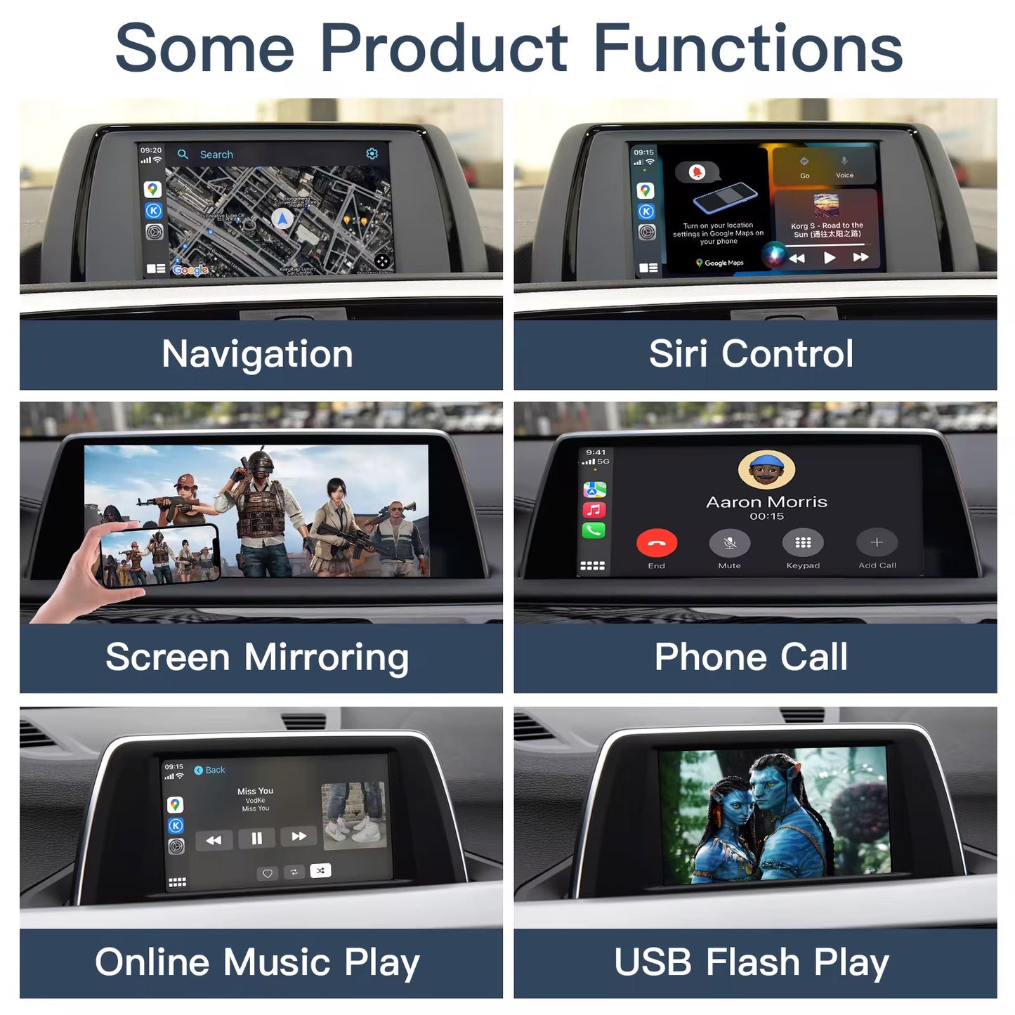 BMW - MINI - ROLLS ROYCE CARPLAY MMI MODULE