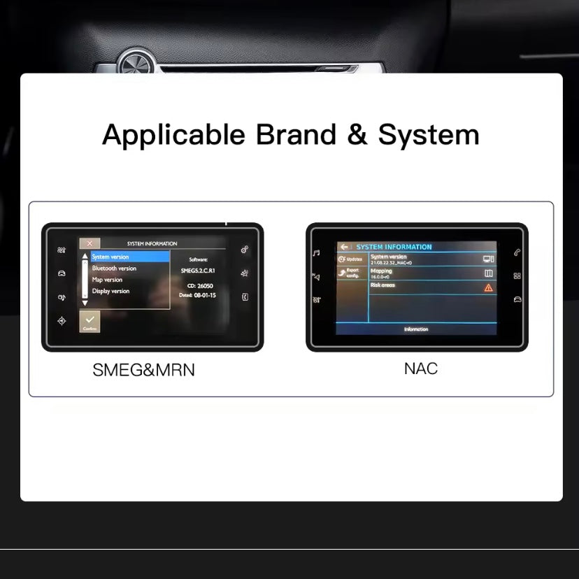 PEUGEOT + CITROEN APPLE CARPLAY MMI MODULE