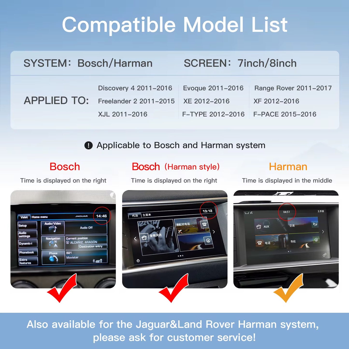 LAND ROVER + JAGUAR APPLE CARPLAY MMI MODULE