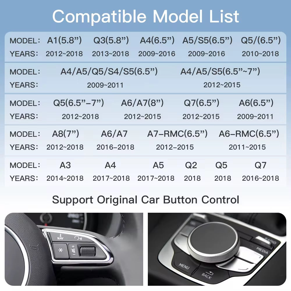AUDI APPLE CARPLAY MMI MODULE