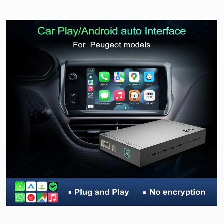 PEUGEOT + CITROEN APPLE CARPLAY MMI MODULE