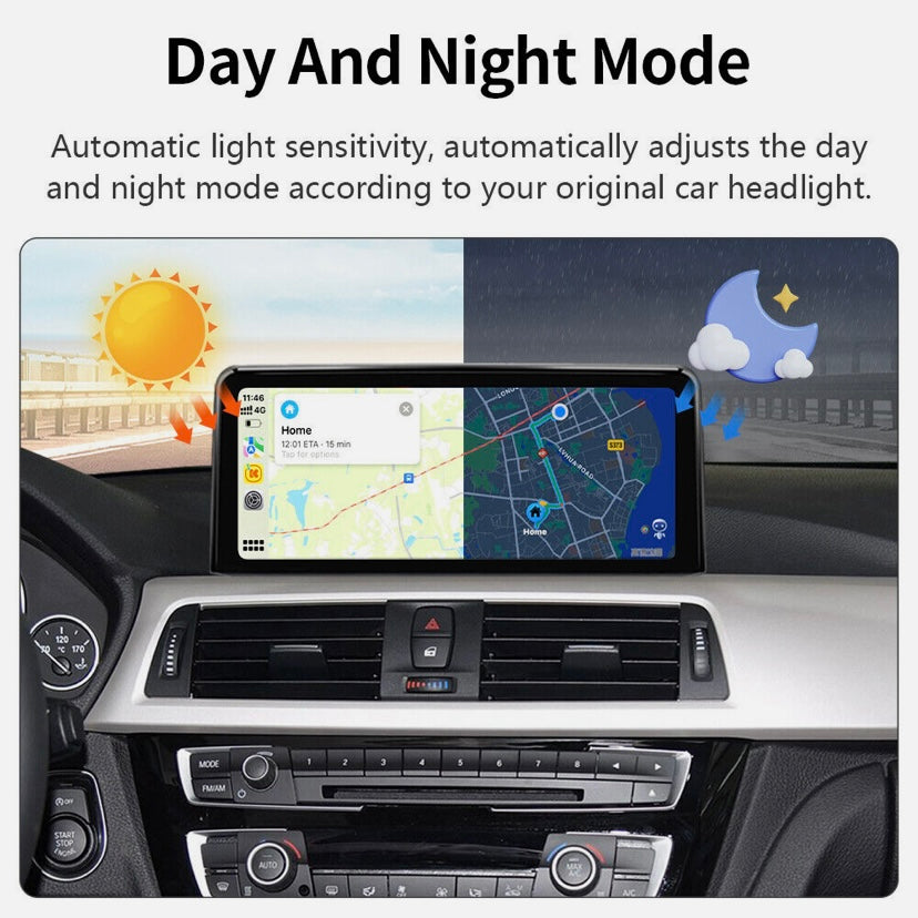 CARPLAY ANDROID SNAPDRAGON TOUCH SCREEN FOR BMW 3 4 SERIES 2012-2019 F30 F31 F32 F33 F80 CIC NBT EVO