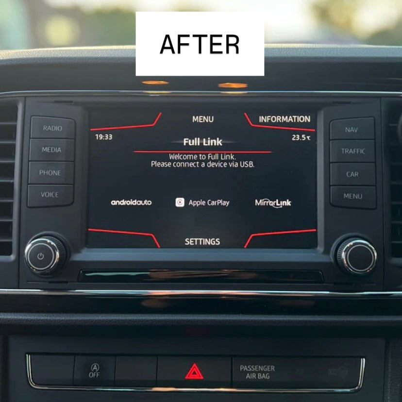SEAT FULL LINK ACTIVATION APPLE CARPLAY ANDROID AUTO