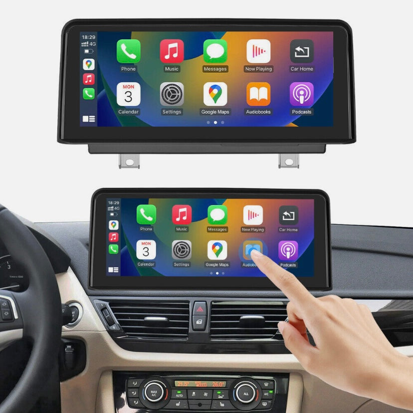 BMW CARPLAY ANDROID SNAPDRAGON TOUCH SCREEN FOR X1 SERIES 2009-2015 CIC NBT E84