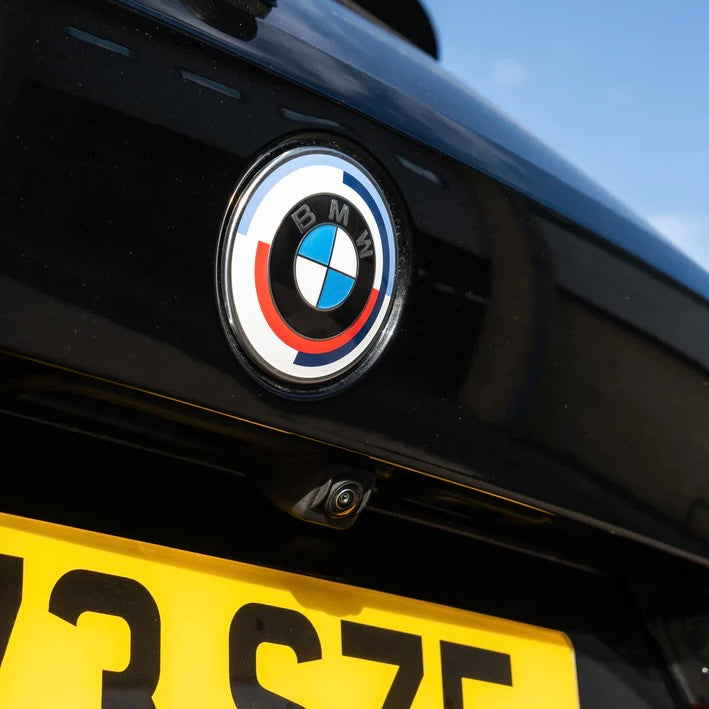 50th ANNIVERSARY BOOT / BONNET BADGE EMBLEM FOR BMW
