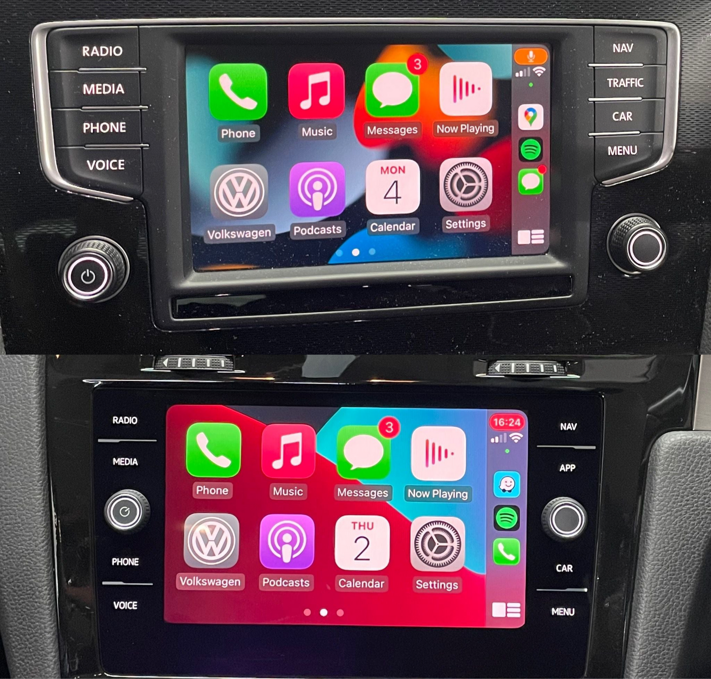 VW VOLKSWAGEN APP CONNECT ACTIVATION APPLE CARPLAY ANDROID AUTO