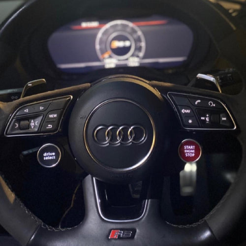 BESPOKE R8 START STOP BUTTONS FOR VW AUDI SKODA