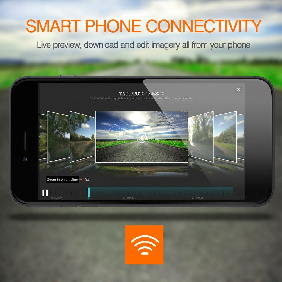 ROAD ANGEL HALO PRO 4K HD FRONT & REAR DASHCAM