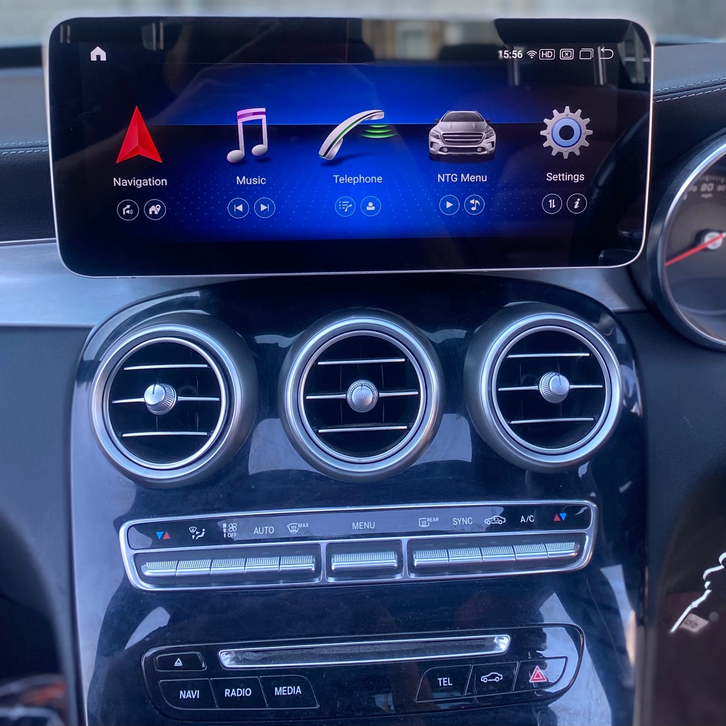 MERCEDES BENZ APPLE CARPLAY ANDROID TOUCH SCREEN