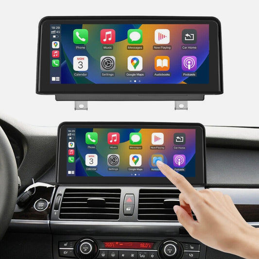 CARPLAY ANDROID SNAPDRAGON TOUCH SCREEN FOR BMW X5 X6 SERIES 2007-2014 E70 E71 E72