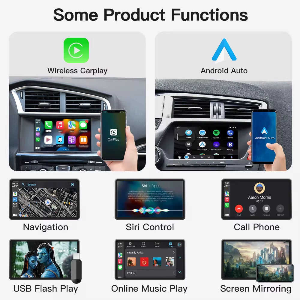 PEUGEOT + CITROEN APPLE CARPLAY MMI MODULE