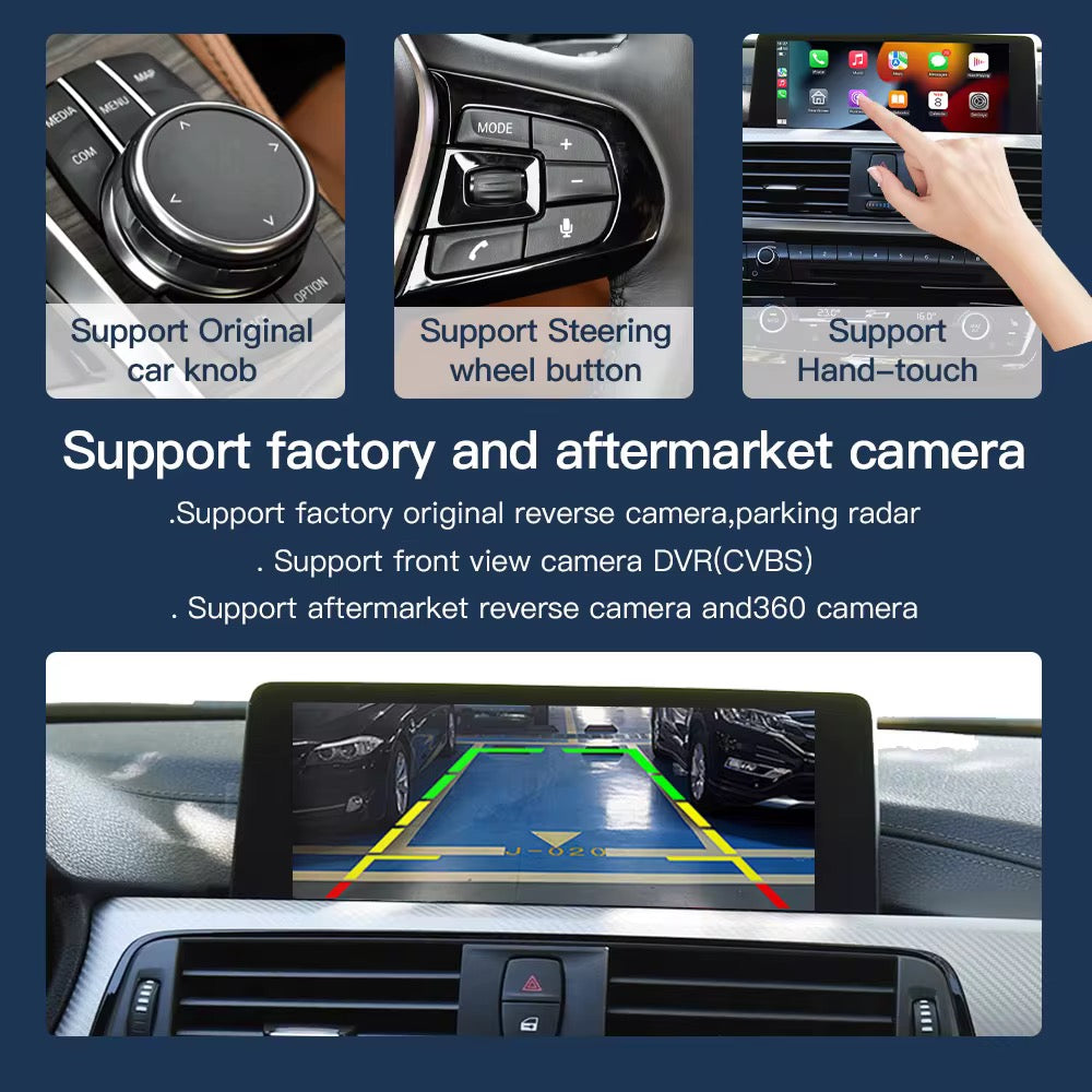 CARPLAY ANDROID SNAPDRAGON TOUCH SCREEN FOR BMW X3 SERIES 2003-2010 CIC NBT E83