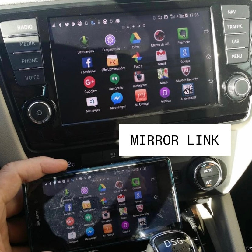 SKODA SMART LINK ACTIVATION APPLE CARPLAY ANDROID AUTO