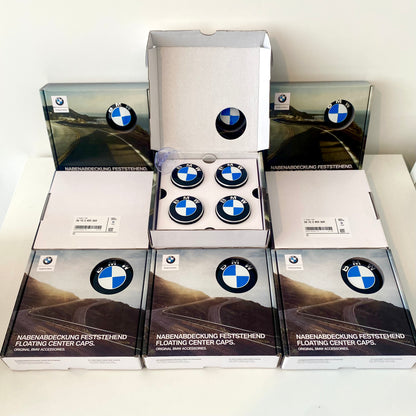 FLOATING WHEEL CENTRE CAPS (56mm/68mm) FOR BMW