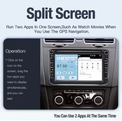 APPLE CARPLAY ANDROID HEADUNIT SCREEN FOR VW VOLKSWAGEN SKODA SEAT