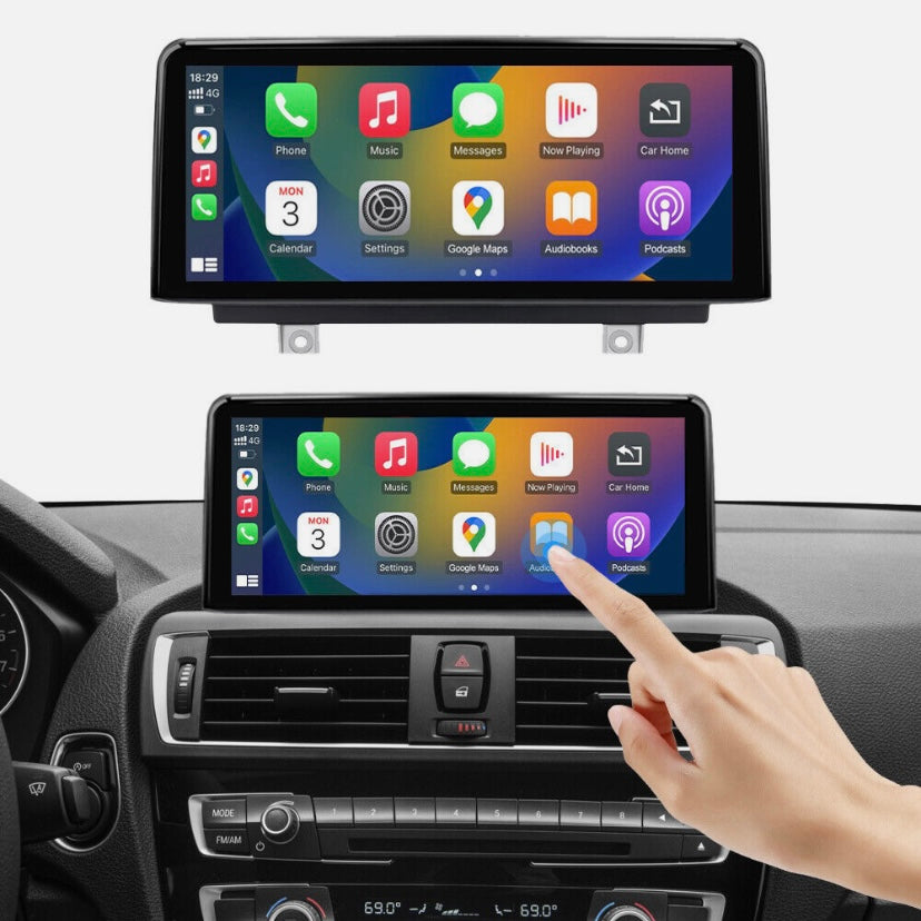 CARPLAY ANDROID SNAPDRAGON TOUCH SCREEN FOR BMW 1 2 SERIES 2011-2019 F20 F21 F22 F23 CIC NBT EVO