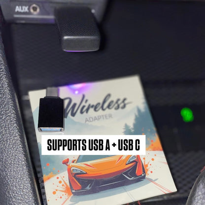 WIRELESS APPLE CARPLAY ANDROID AUTO USB ADAPTER