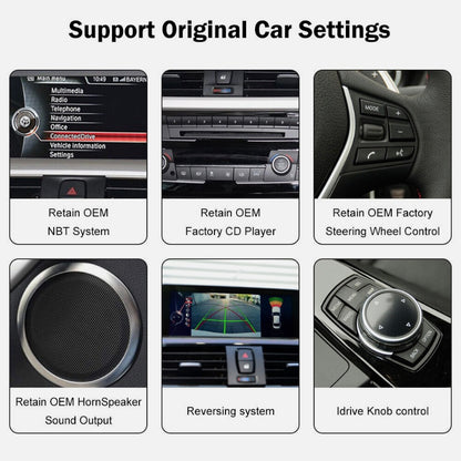 CARPLAY ANDROID SNAPDRAGON TOUCH SCREEN FOR BMW 1 2 SERIES 2011-2019 F20 F21 F22 F23 CIC NBT EVO