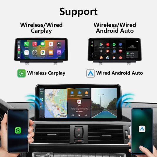 CARPLAY ANDROID SNAPDRAGON TOUCH SCREEN FOR BMW 1 2 SERIES 2011-2019 F20 F21 F22 F23 CIC NBT EVO