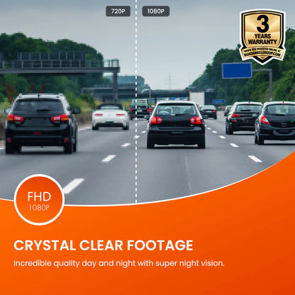 ROAD ANGEL HALO PRO 4K HD FRONT & REAR DASHCAM
