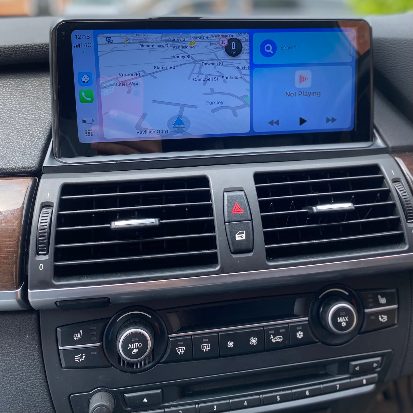 CARPLAY ANDROID SNAPDRAGON TOUCH SCREEN FOR BMW X5 X6 SERIES 2007-2014 E70 E71 E72